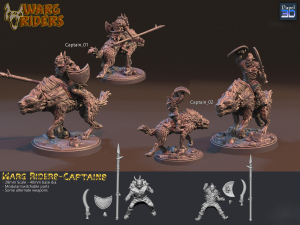 Warg riders Captains